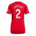 Tanie Strój piłkarski Manchester United Victor Lindelof #2 Koszulka Podstawowej dla damskie 2023-24 Krótkie Rękawy